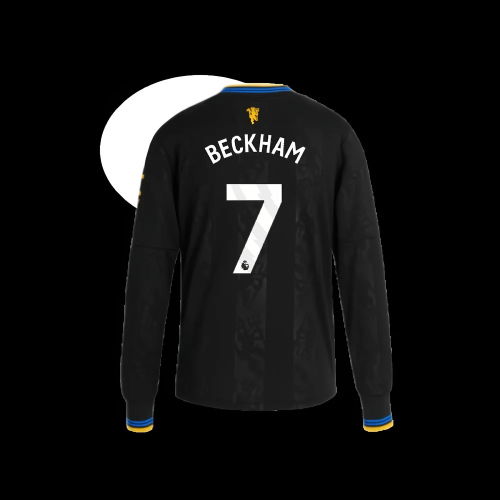 2025-2026 Man Utd Long Sleeve Third Shirt (Kids) (Beckham 7)