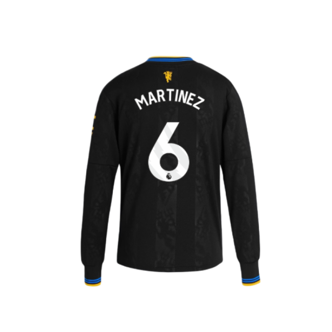 2025-2026 Man Utd Long Sleeve Third Shirt (Kids) (Martinez 6)