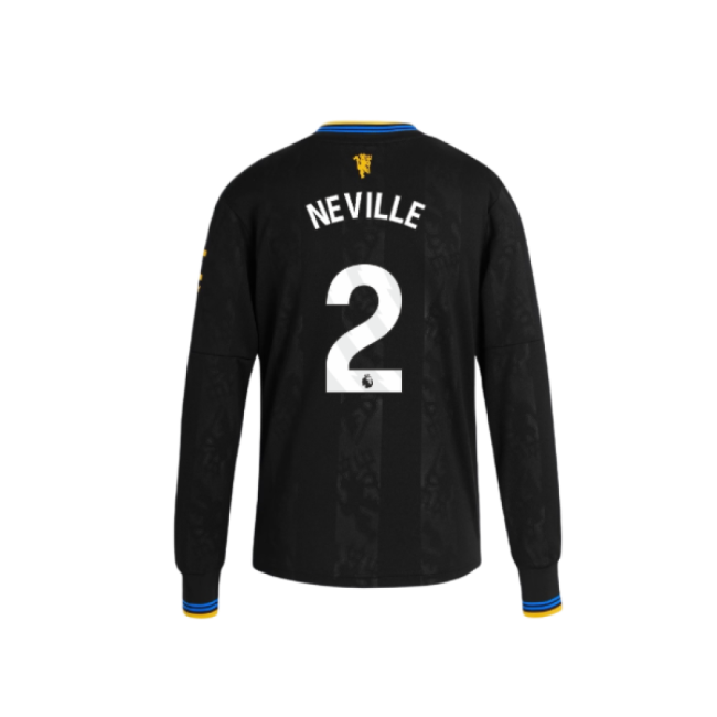 2025-2026 Man Utd Long Sleeve Third Shirt (Kids) (Neville 2)