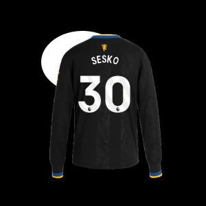 2025-2026 Man Utd Long Sleeve Third Shirt (Kids) (Sesko 30)