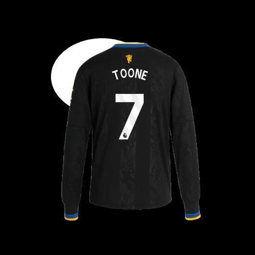 2025-2026 Man Utd Long Sleeve Third Shirt (Kids) (Toone 7)