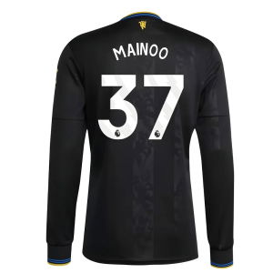 2025-2026 Man Utd Long Sleeve Third Shirt (Mainoo 37)