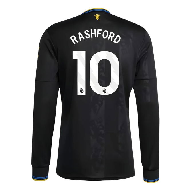 2025-2026 Man Utd Long Sleeve Third Shirt (Rashford 10)