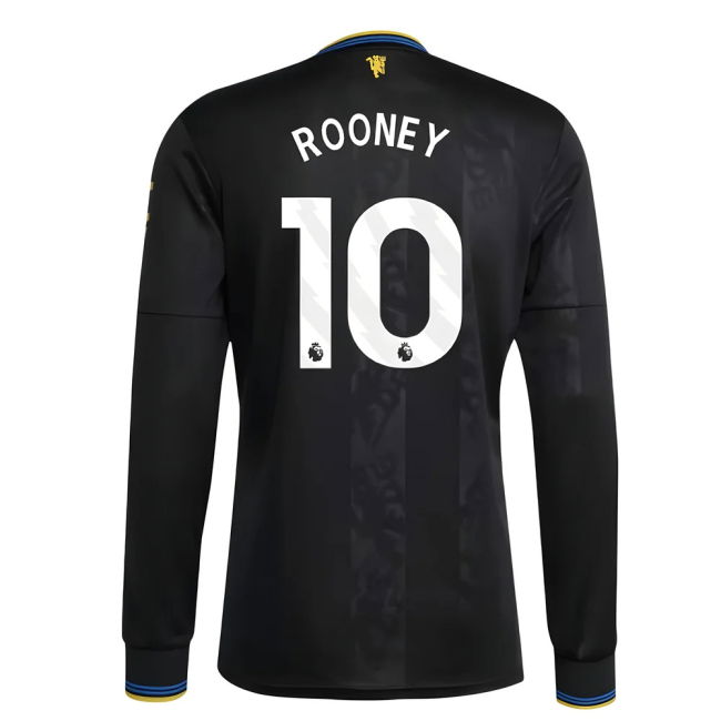 2025-2026 Man Utd Long Sleeve Third Shirt (Rooney 10)