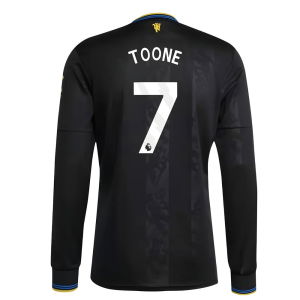 2025-2026 Man Utd Long Sleeve Third Shirt (Toone 7)