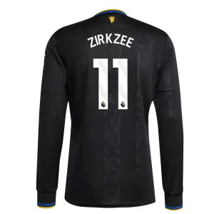 2025-2026 Man Utd Long Sleeve Third Shirt (Zirkzee 11)