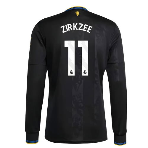 2025-2026 Man Utd Long Sleeve Third Shirt (Zirkzee 11)