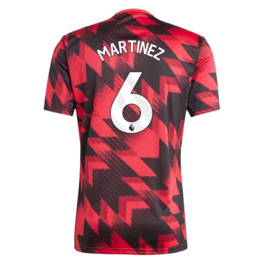 2025-2026 Man Utd Pre-Match Shirt (Red) (Martinez 6)