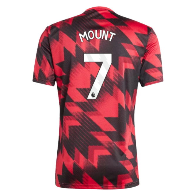 2025-2026 Man Utd Pre-Match Shirt (Red) (Mount 7)