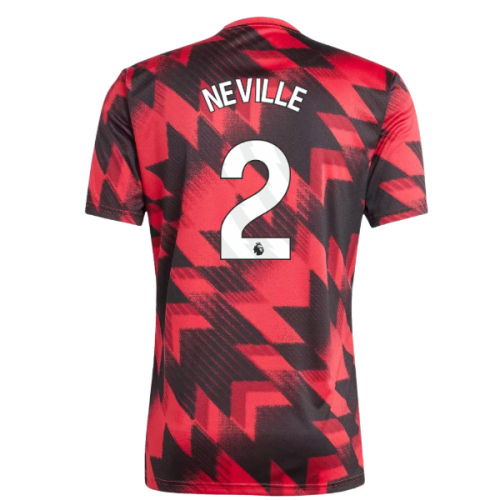 2025-2026 Man Utd Pre-Match Shirt (Red) (Neville 2)