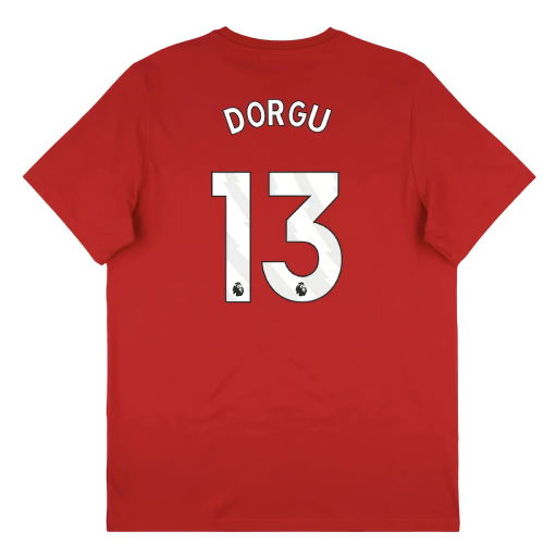 2025-2026 Man Utd Seasonal Graphic Tee (Red) (Dorgu 13)