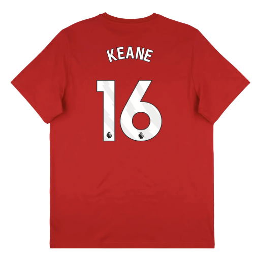 2025-2026 Man Utd Seasonal Graphic Tee (Red) (Keane 16)