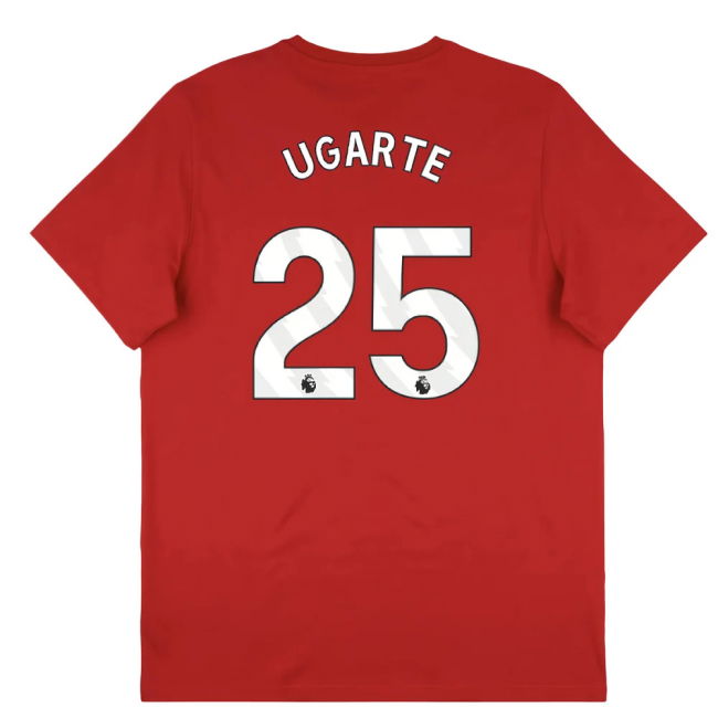 2025-2026 Man Utd Seasonal Graphic Tee (Red) (Ugarte 25)