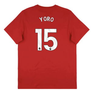 2025-2026 Man Utd Seasonal Graphic Tee (Red) (Yoro 15)