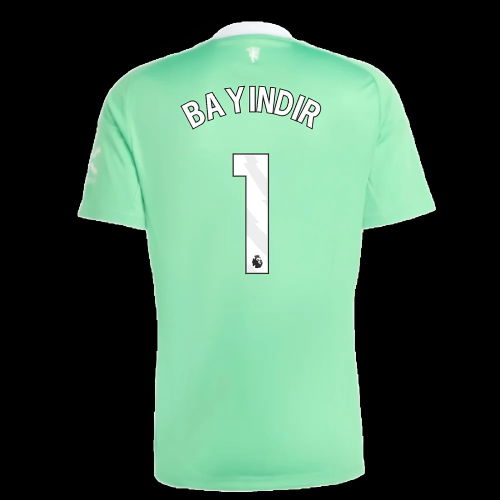 2025-2026 Man Utd Third Goalkeeper Shirt (Green) (Bayindir 1)