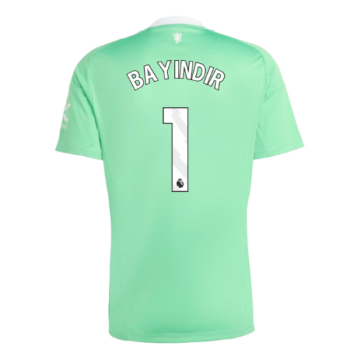 2025-2026 Man Utd Third Goalkeeper Shirt (Green) (Bayindir 1)  2025-2026 Man Utd Third Goalkeeper Shirt (Green) (Bayindir 1)