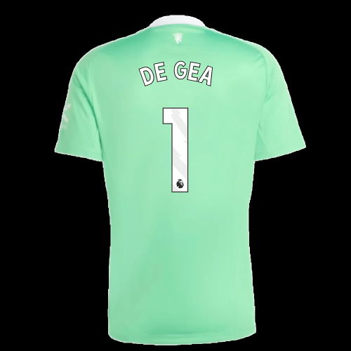 2025-2026 Man Utd Third Goalkeeper Shirt (Green) (De Gea 1)