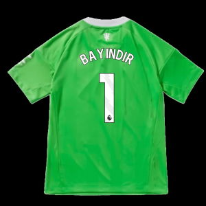 2025-2026 Man Utd Third Goalkeeper Shirt (Green) - Kids (Bayindir 1)