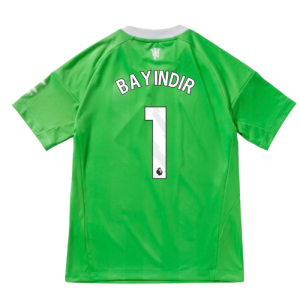 2025-2026 Man Utd Third Goalkeeper Shirt (Green) - Kids (Bayindir 1)