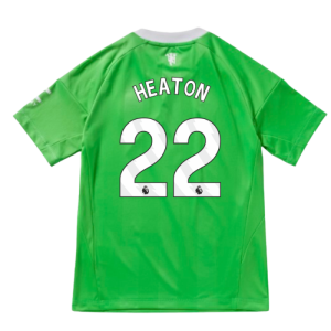 2025-2026 Man Utd Third Goalkeeper Shirt (Green) - Kids (Heaton 22)