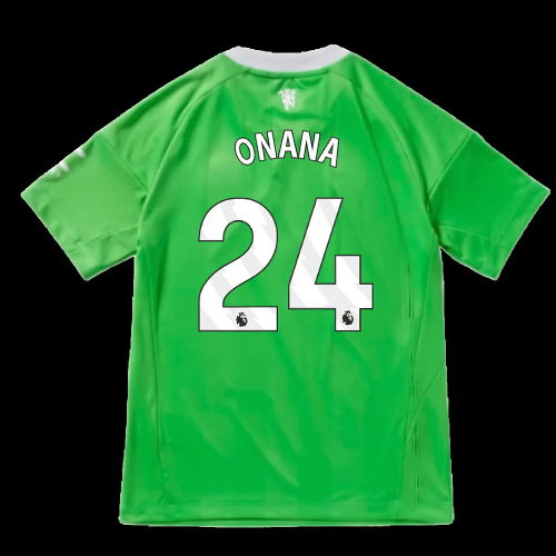 2025-2026 Man Utd Third Goalkeeper Shirt (Green) - Kids (Onana 24) 2025-2026 Man Utd Third Goalkeeper Shirt (Green) - Kids (Onana 24)