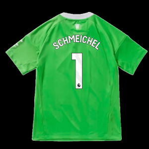 2025-2026 Man Utd Third Goalkeeper Shirt (Green) - Kids (Schmeichel 1)