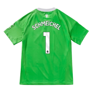 2025-2026 Man Utd Third Goalkeeper Shirt (Green) - Kids (Schmeichel 1)