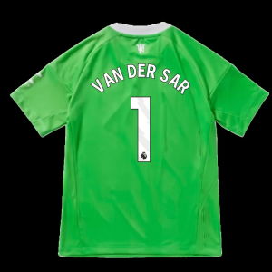 2025-2026 Man Utd Third Goalkeeper Shirt (Green) - Kids (Van Der Sar 1)