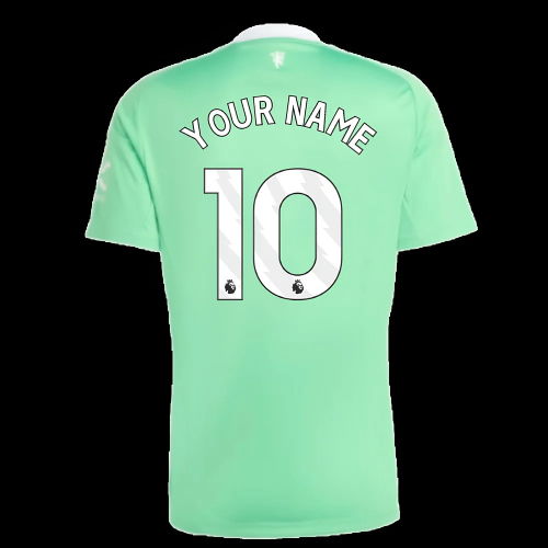 2025-2026 Man Utd Third Goalkeeper Shirt (Green) (Your Name)