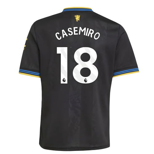 2025-2026 Man Utd Third Shirt (Kids) (Casemiro 18)
