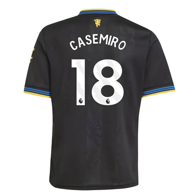 2025-2026 Man Utd Third Shirt (Kids) (Casemiro 18)