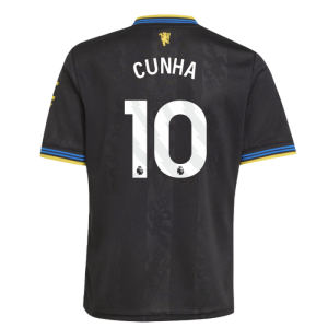 2025-2026 Man Utd Third Shirt (Kids) (Cunha 10)
