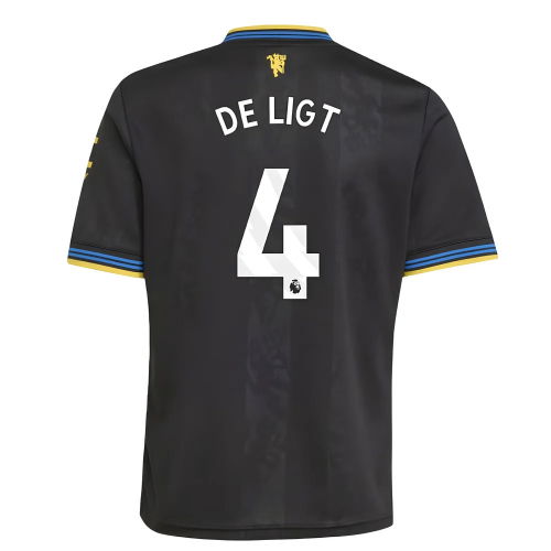 2025-2026 Man Utd Third Shirt (Kids) (De Ligt 4)