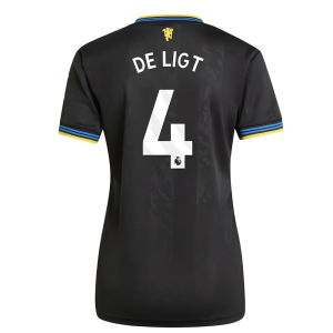 2025-2026 Man Utd Third Shirt (Womens) (De Ligt 4)