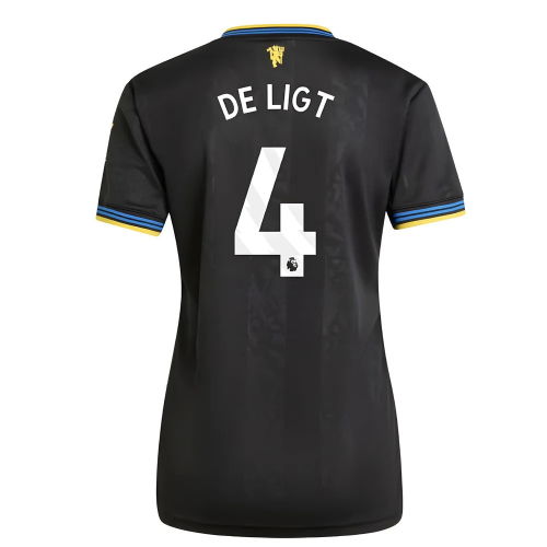 2025-2026 Man Utd Third Shirt (Womens) (De Ligt 4)