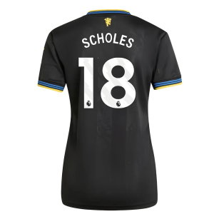2025-2026 Man Utd Third Shirt (Womens) (Scholes 18)