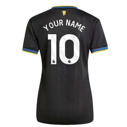 2025-2026 Man Utd Third Shirt (Womens) (Your Name)