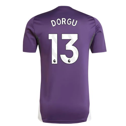 2025-2026 Man Utd Training Jersey (Aurora Plum) (Dorgu 13)