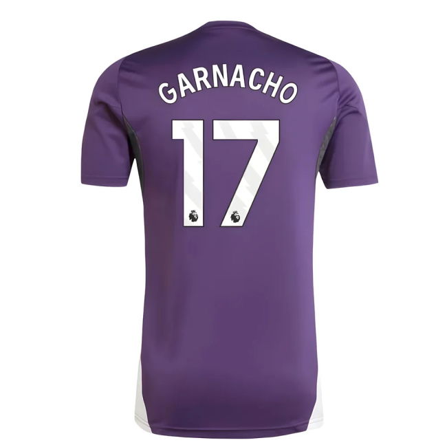 2025-2026 Man Utd Training Jersey (Aurora Plum) (Garnacho 17)