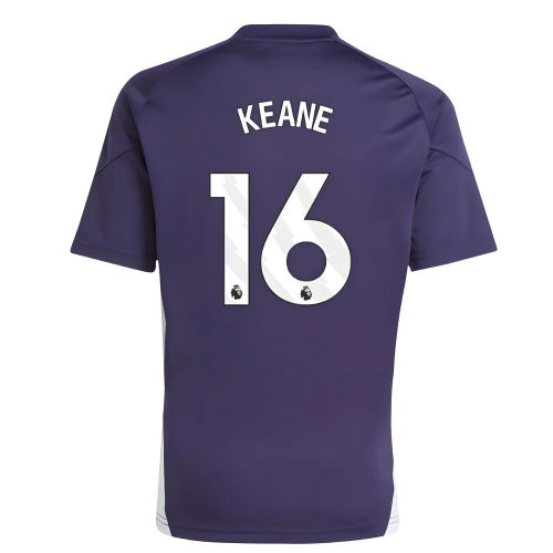 2025-2026 Man Utd Training Jersey (Aurora Plum) - Kids (Keane 16)