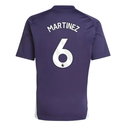 2025-2026 Man Utd Training Jersey (Aurora Plum) - Kids (Martinez 6)