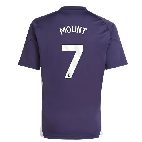 2025-2026 Man Utd Training Jersey (Aurora Plum) - Kids (Mount 7)