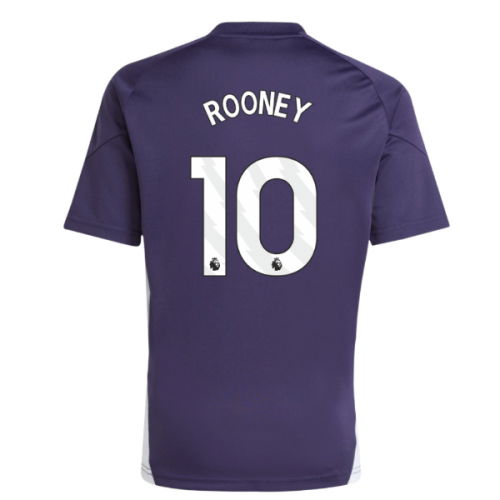 2025-2026 Man Utd Training Jersey (Aurora Plum) - Kids (Rooney 10)