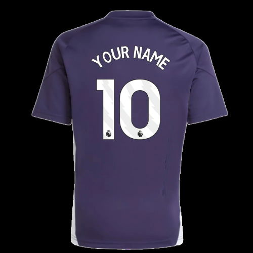 2025-2026 Man Utd Training Jersey (Aurora Plum) - Kids (Your Name)