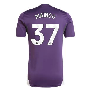 2025-2026 Man Utd Training Jersey (Aurora Plum) (Mainoo 37)