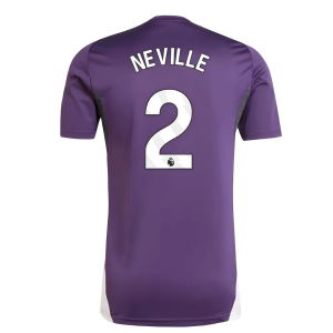 2025-2026 Man Utd Training Jersey (Aurora Plum) (Neville 2)