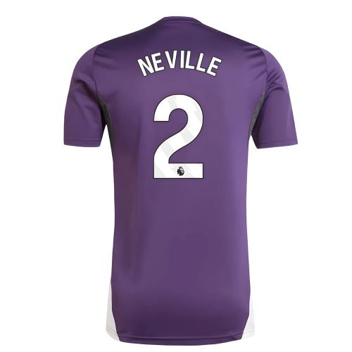 2025-2026 Man Utd Training Jersey (Aurora Plum) (Neville 2)