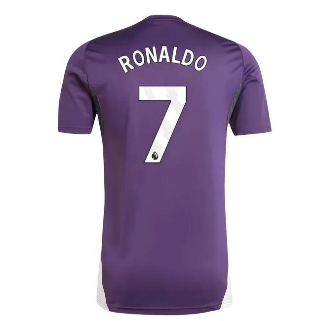 2025-2026 Man Utd Training Jersey (Aurora Plum) (Ronaldo 7)