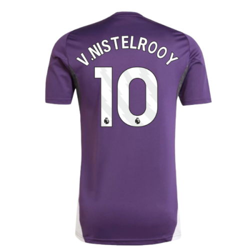 2025-2026 Man Utd Training Jersey (Aurora Plum) (V.Nistelrooy 10)