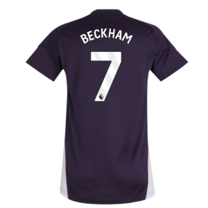 2025-2026 Man Utd Training Jersey (Aurora Plum) - Womens (Beckham 7)